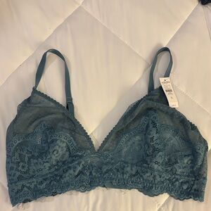 Auden Lace Bralette in Blue new with tags haven well within